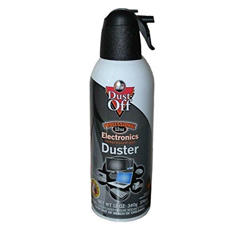 Dust-Off Espanador De Ar Comprimido Para Remoção De Poeira, Lata de 12 oz